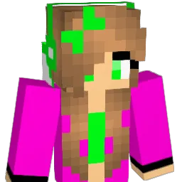 AbbySparklePants Minecraft avatar bust