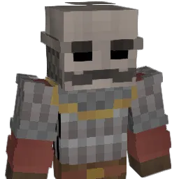 AbuHaajaar Minecraft avatar bust