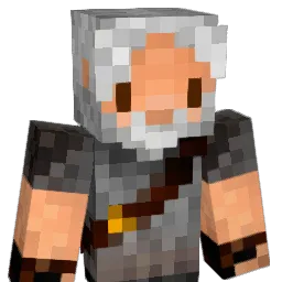 Abuelito Minecraft avatar bust