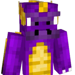 Accusating Minecraft avatar bust