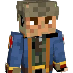 AceBeaker Minecraft avatar bust