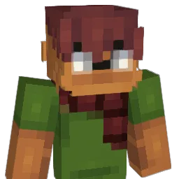 Acelled Minecraft avatar bust