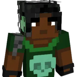 Achimenes Minecraft avatar bust