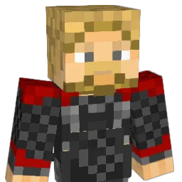 AcidWaffles Minecraft avatar bust
