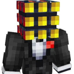 AcubeInASuit Minecraft avatar bust