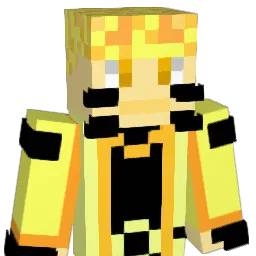 AdM3ng Minecraft avatar bust