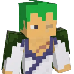 Adriansaurus Minecraft avatar bust