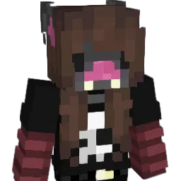 Advrse Minecraft avatar bust