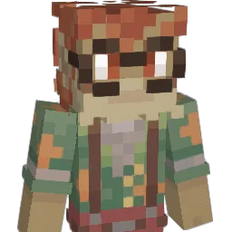 Aegann Minecraft avatar bust