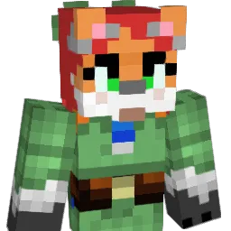 Aesairas Minecraft avatar bust