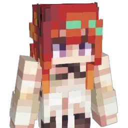Aexcks Minecraft avatar bust