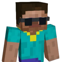 Afagring Minecraft avatar bust