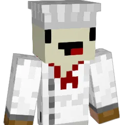 Afrikaner Minecraft avatar bust