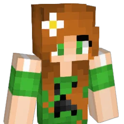 AfroAphrodite Minecraft avatar bust