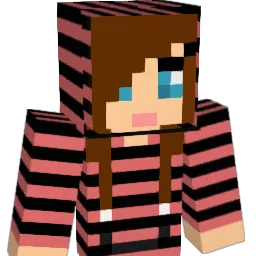 AfroMom Minecraft avatar bust