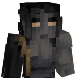 Afrofuturist Minecraft avatar bust