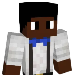 Afroo Minecraft avatar bust