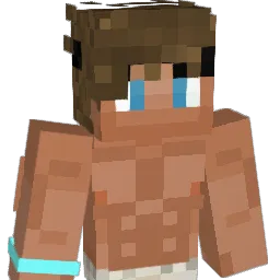 Afrox Minecraft avatar bust