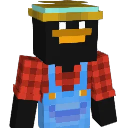 Afrulan Minecraft avatar bust
