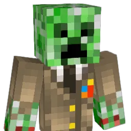 AgedBears Minecraft avatar bust