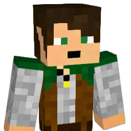 AgentDEA Minecraft avatar bust