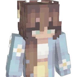 AgentGirl2008 Minecraft avatar bust