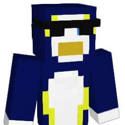 Agentpinguin Minecraft avatar bust