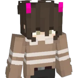 AglIitch Minecraft avatar bust