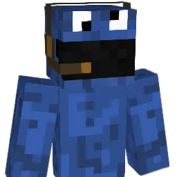 Ahhcookieman Minecraft avatar bust