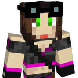 Ahmie Minecraft avatar bust