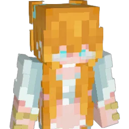Ahngela Minecraft avatar bust