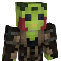 Ahuna Minecraft avatar bust