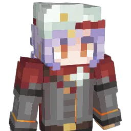 Aigamee Minecraft avatar bust
