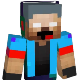 Aim2game123 Minecraft avatar bust