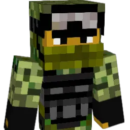 Airborne1102 Minecraft avatar bust