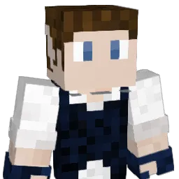 Airlequin Minecraft avatar bust