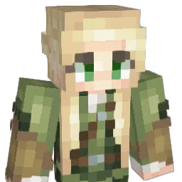 Aiyonaa Minecraft avatar bust