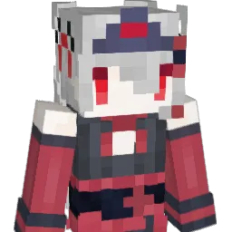 AkagiChiwosuu Minecraft avatar bust