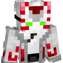 AkarukiTheKitsu Minecraft avatar bust