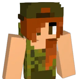Akinaattori Minecraft avatar bust