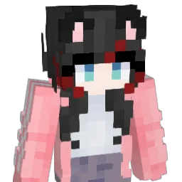 AkiyamaYukino Minecraft avatar bust