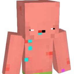 Akizaki Minecraft avatar bust
