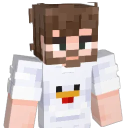 Akomik Minecraft avatar bust