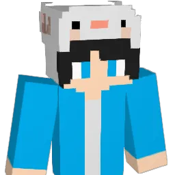 AkuAsterix Minecraft avatar bust