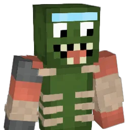 Akunalmatata Minecraft avatar bust