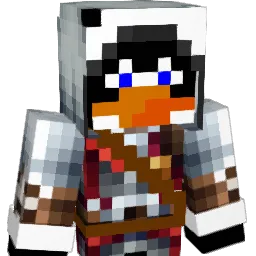 Akunya Minecraft avatar bust