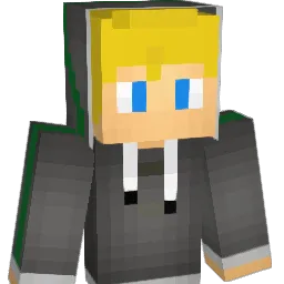 AlaaNN Minecraft avatar bust