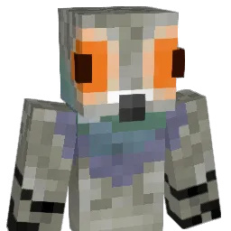 Albezq Minecraft avatar bust