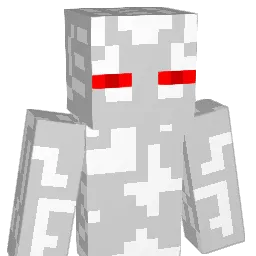 AlbinoAussie Minecraft avatar bust