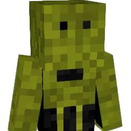 AlbinoButterKatz Minecraft avatar bust